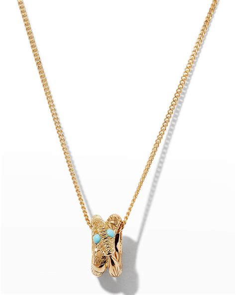 gucci ouroboros necklace.